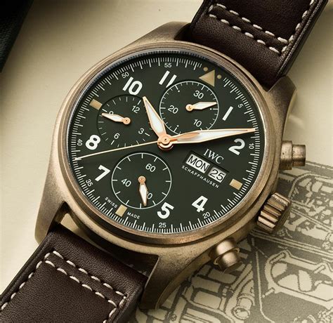 iwc spitfire omega|iwc pilot watches bronze.